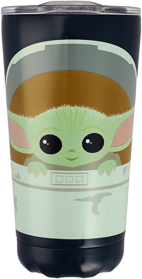 Star Wars Grogu The Child Blue 20 oz. Vaccum Insulated Stainless Steel Tumbler-zoom-3