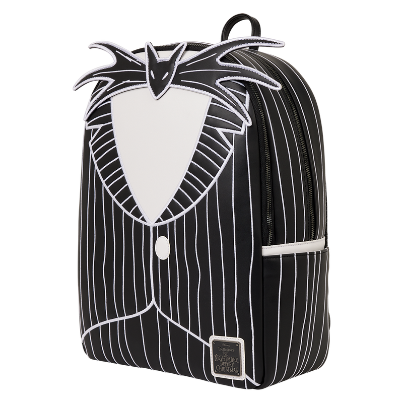 Loungefly Disney The Nightmare Before Christmas Jack Skellington Cosplay Full-Size Glow Backpack-3