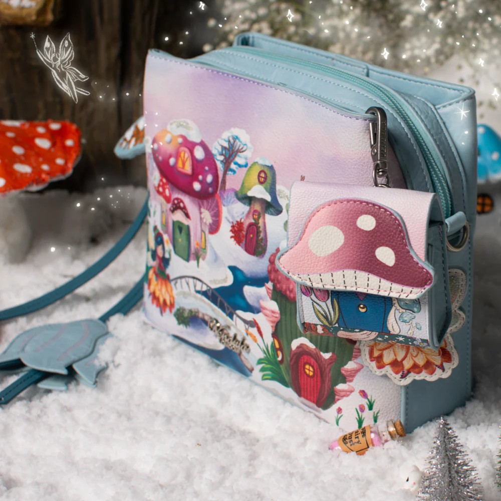 Vendula London Fairy Village Snowflake AirPods Case-9