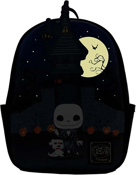 Loungefly Disney Nightmare Before Christmas Jack Skellington House Mini Backpack