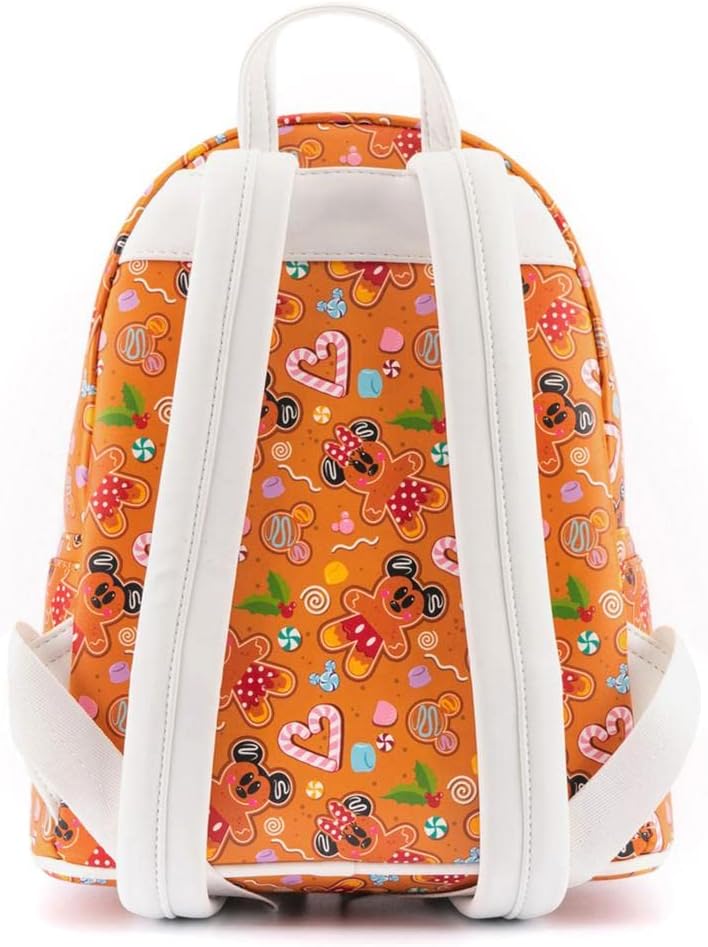 Loungefly Disney Gingerbread all over print with Ears Mini Backpack and Headband Set-zoom-8