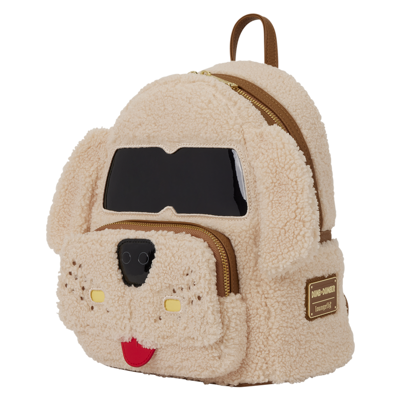 Loungefly Dumb & Dumber Mutts Cutts Van Glow Plush Mini Backpack-zoom-3