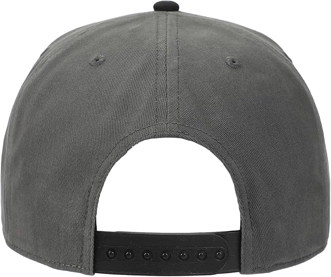 Batman Adult Retro Snapback Cap with Embroidered Logo Black-4
