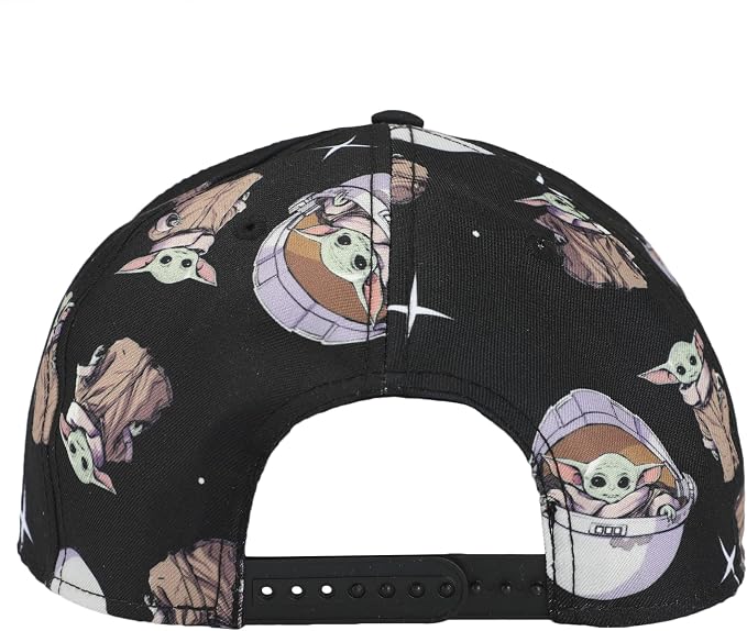 Star Wars The Child Grogu All Over Print Snapback Hat, Star Wars, One Size-5