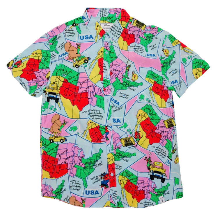 Loungefly Button Up Goofy Movie Shirt-zoom-1