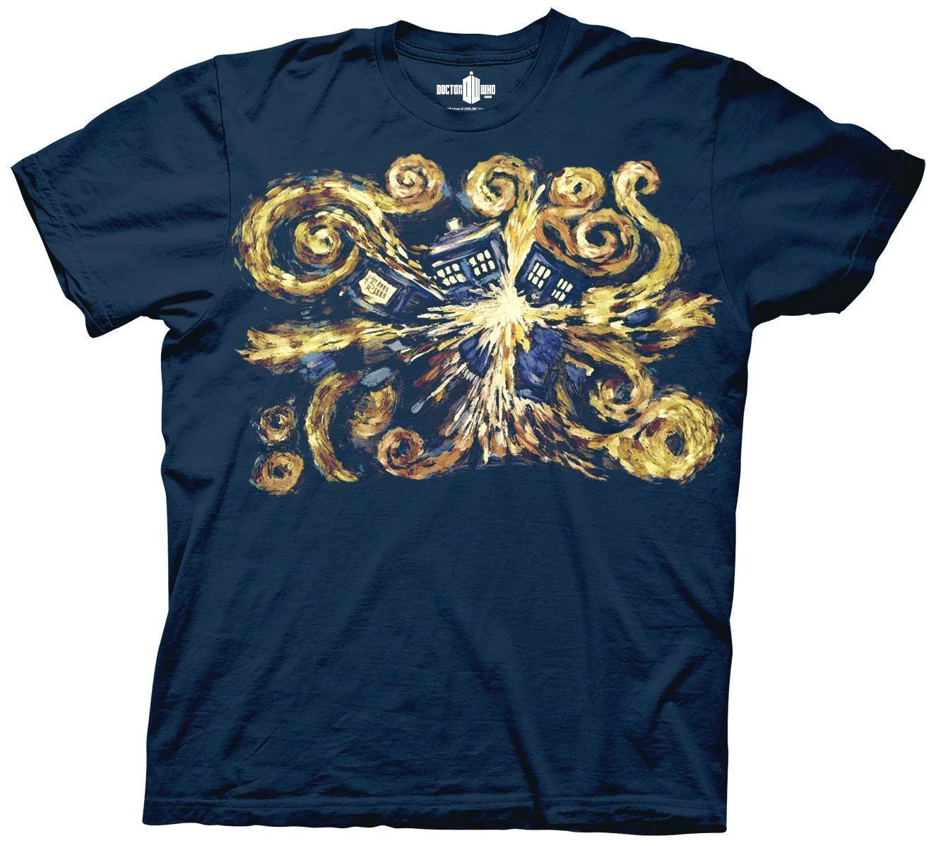 Doctor Who Van Gogh Pandoric Opens T-Shirt-1