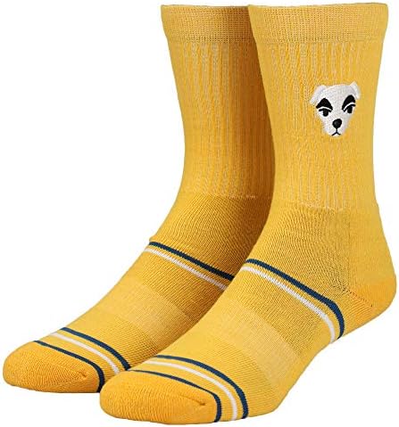 Animal Crossing K.K. Slider Athletic Crew Socks