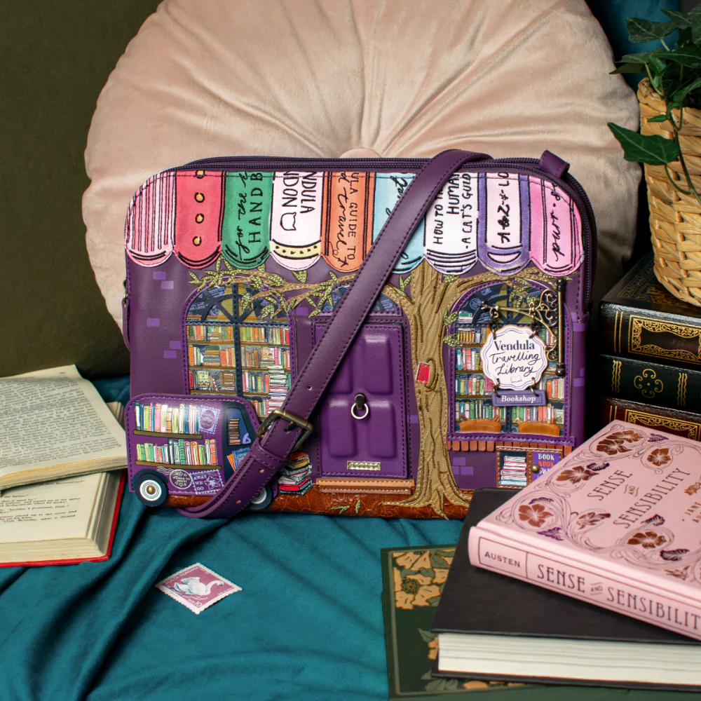 Vendula London Travelling Library Bookshop Bella Bag-zoom-13