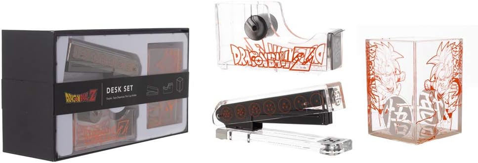 Dragon Ball Z 3 Piece Acrylic Desk Accessories