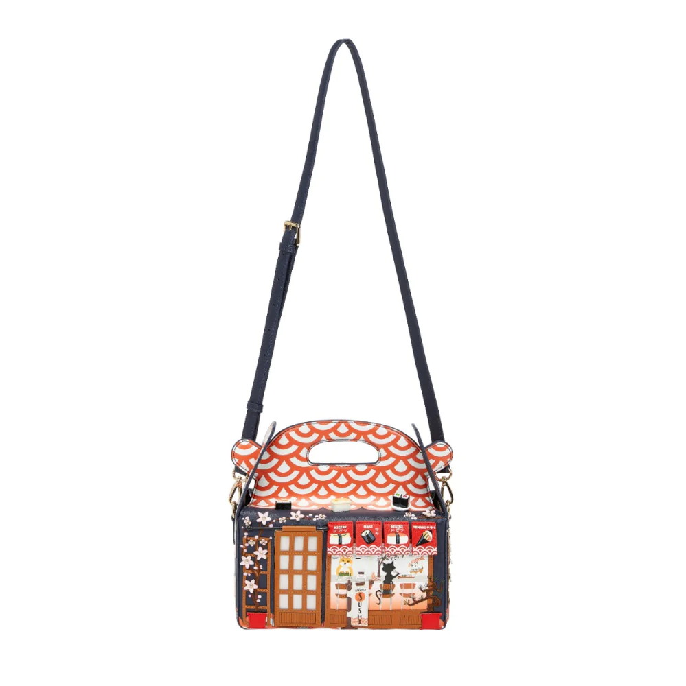 Vendula London Vendula Sushi - Blue Edition Takeaway Box Bag-zoom-10