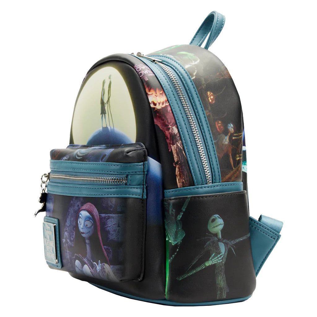 Loungefly Disney Nightmare Before Christmas Final Frame Mini Backpack-zoom-3