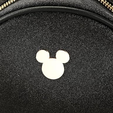 Disney Mickey Mouse Black 8.5  Micro Mini Backpack-zoom-2