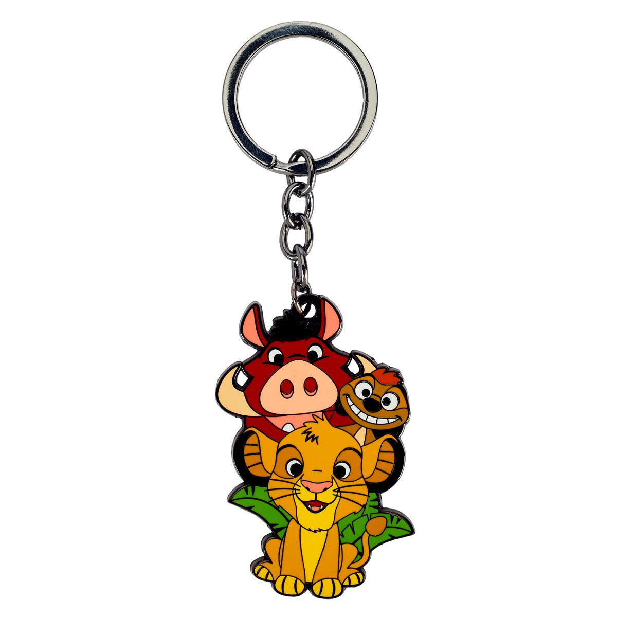 Loungefly Disney Lion King Trio Enamel Keychain-1