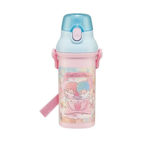 Sanrio Little Twin Stars Water Bottle with Strap 16.23oz