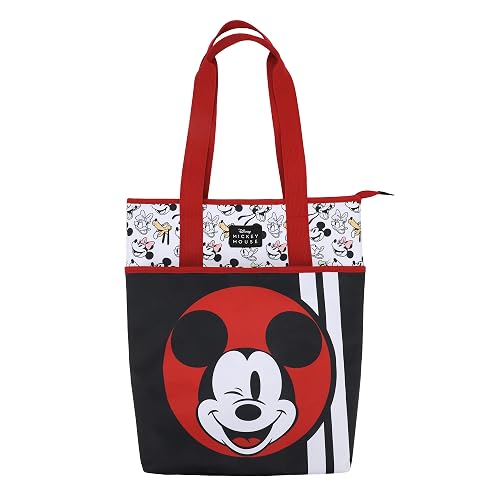 Disney Mickey Mouse Wink Black 16 can Insulated Cooler Tote