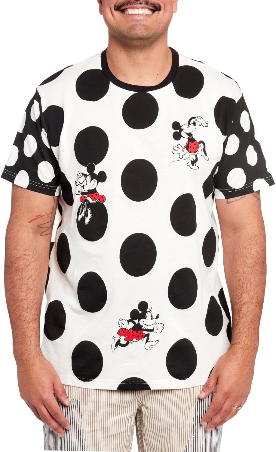 Loungefly Apparel Disney Minnie Mouse Rock the Dots unisex t shirt-6