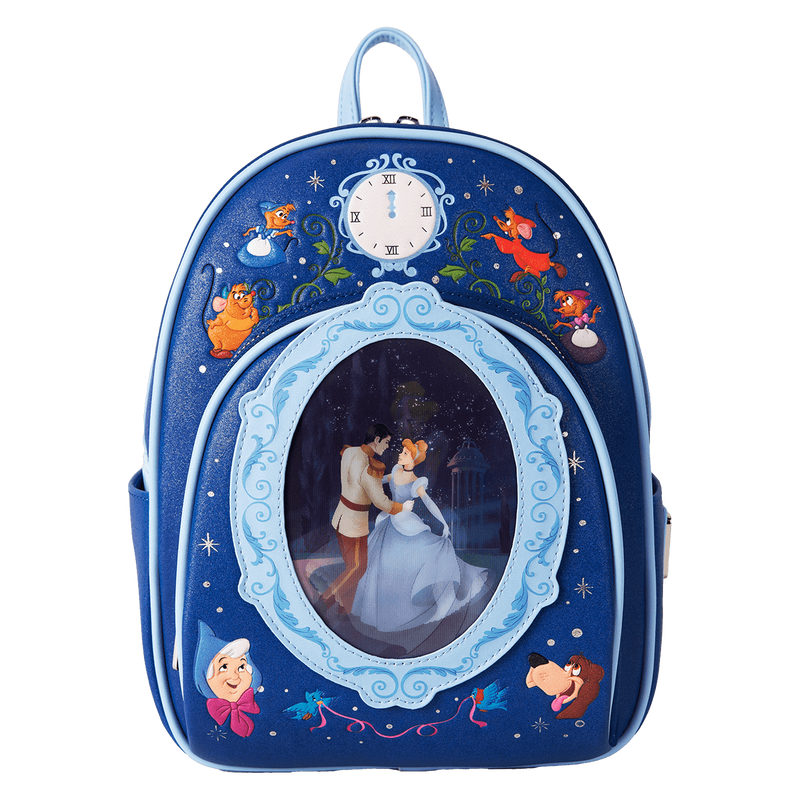 Loungefly Disney Cinderella 75th Anniversary Royal Ball Lenticular Mini Backpack