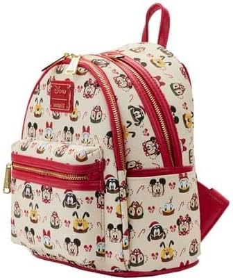 Loungefly Disney Minnie and Mickey Mouse Hot Cocoa Mini Backpack and Ear Headband Set