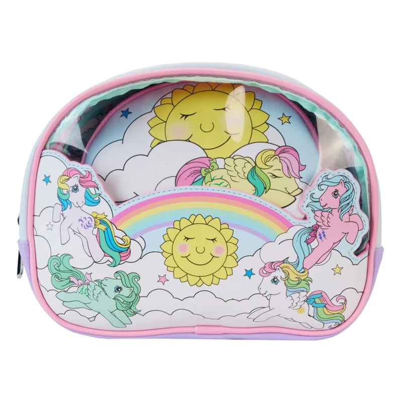 Loungefly Hasbro My Little Pony 3 Piece Cosmetic Bag Set-1
