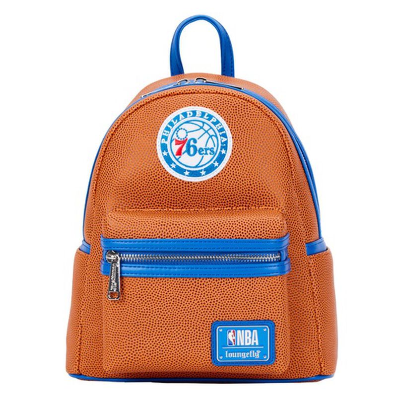 Loungefly NBA Philadelphia 76ers Basketball Mini Backpack-zoom-1