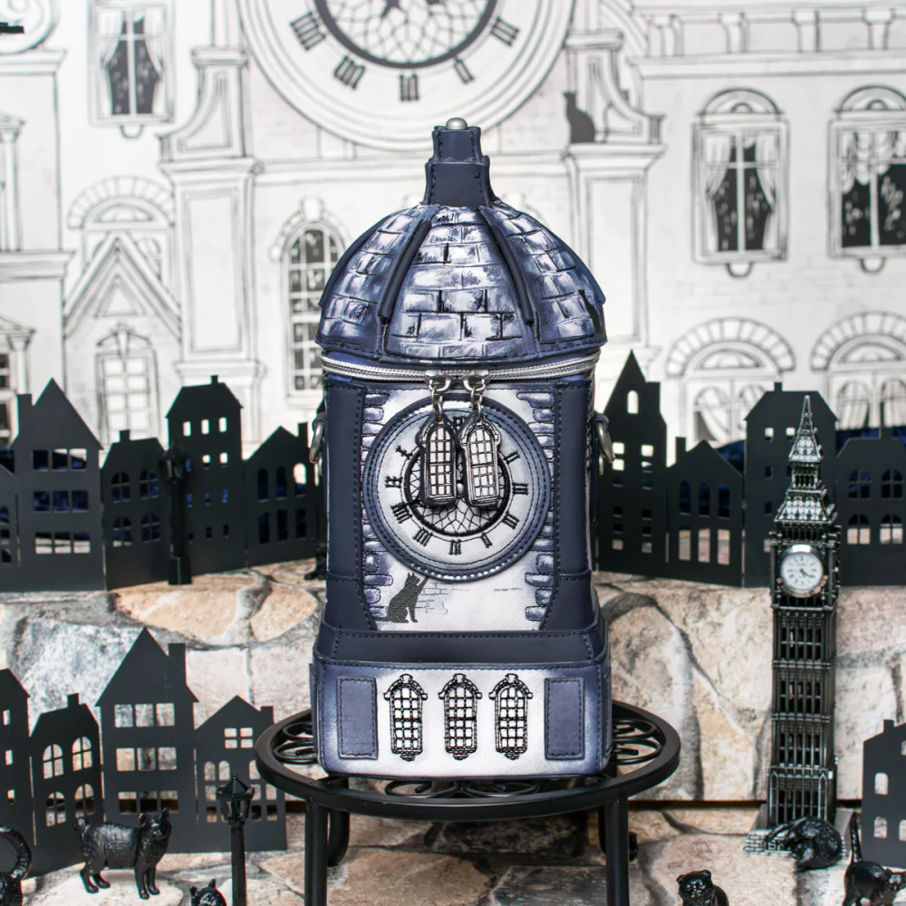 Vendula London Cats In The City Clock Tower Bag-zoom-3
