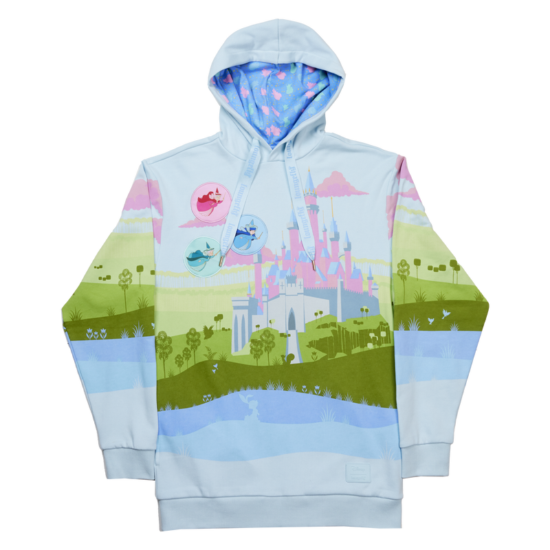 Loungefly Disney Sleeping Beauty Castle Hoodie