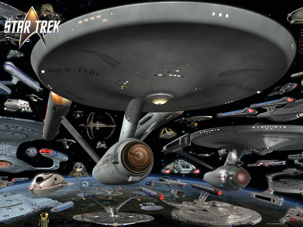 Star Trek - 500 Piece Jigsaw Puzzle by Prime 3D Ltd