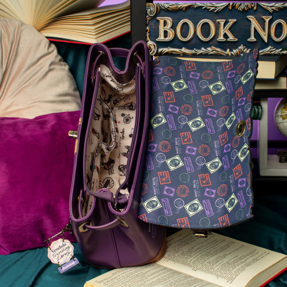 Vendula London Travelling Library Bookshop Grace Bag-17