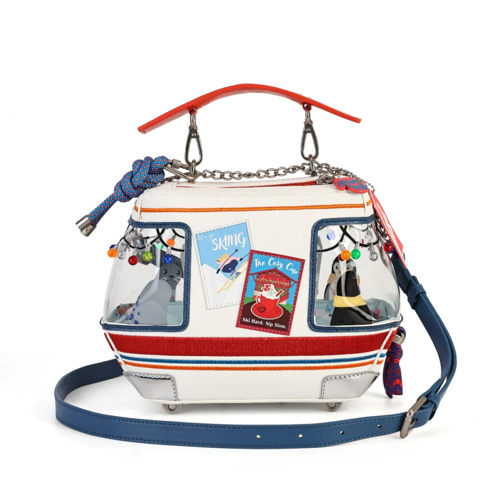 Vendula London Vendula Slopes Apres Ski Gondola Bag-12
