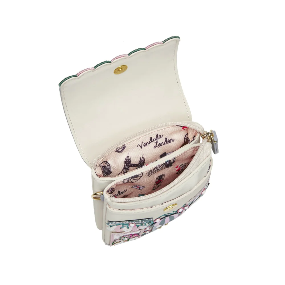 Vendula London Posies and Patisseries Phone Pouch-zoom-6
