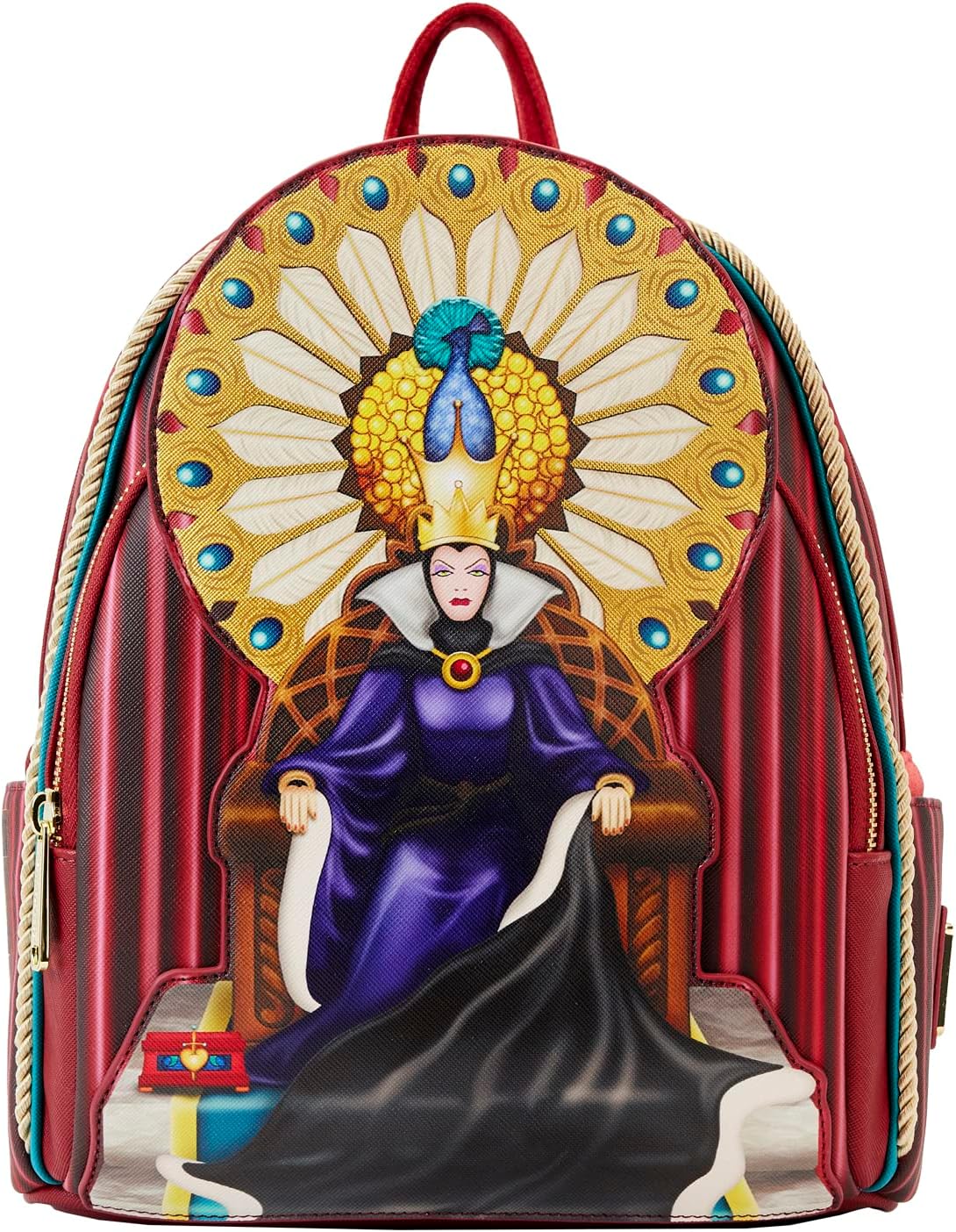 Loungefly Disney Snow White Evil Queen Throne Mini Backpack-zoom-1