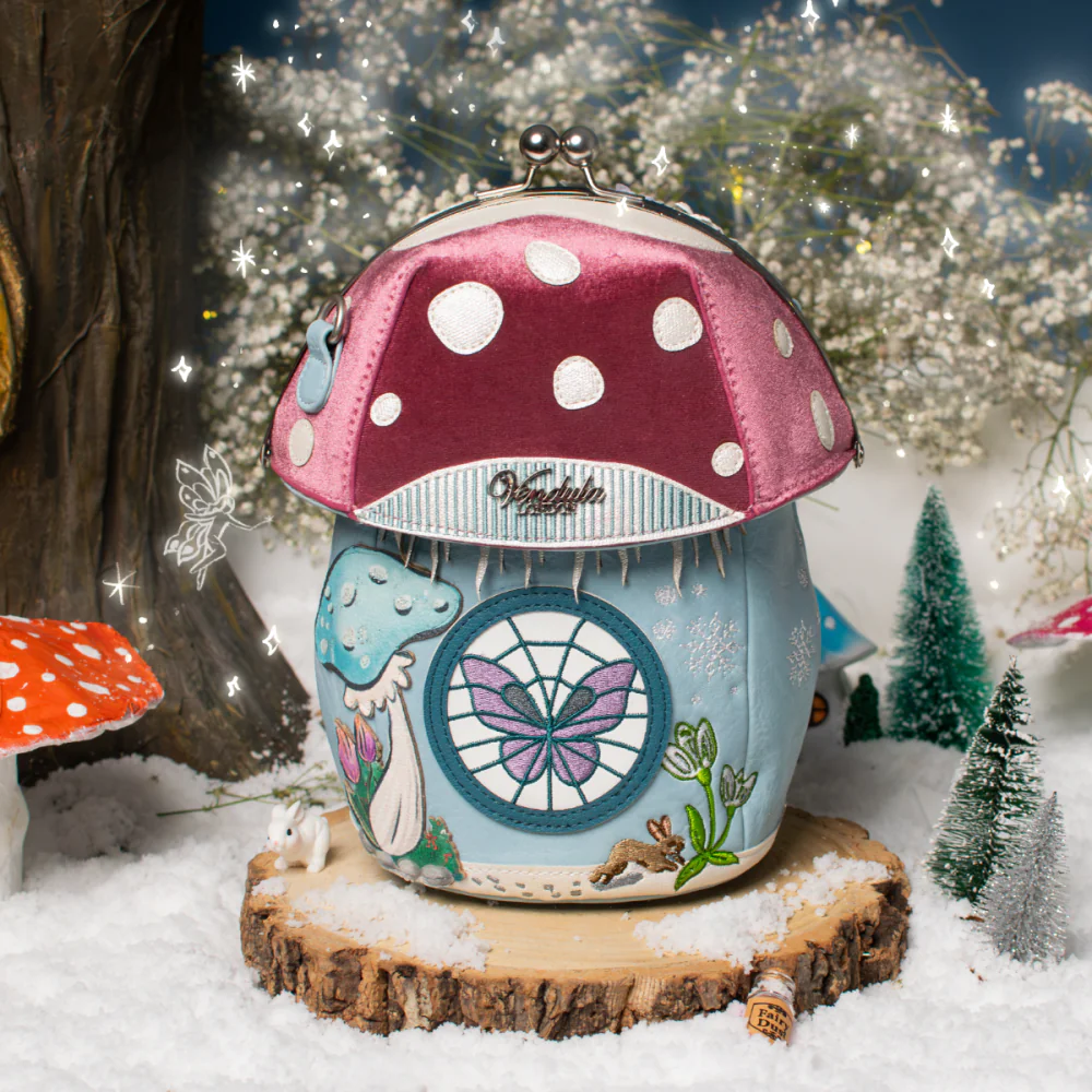 Vendula London Fairy Village Snowflake Toadstool House Bag-zoom-12