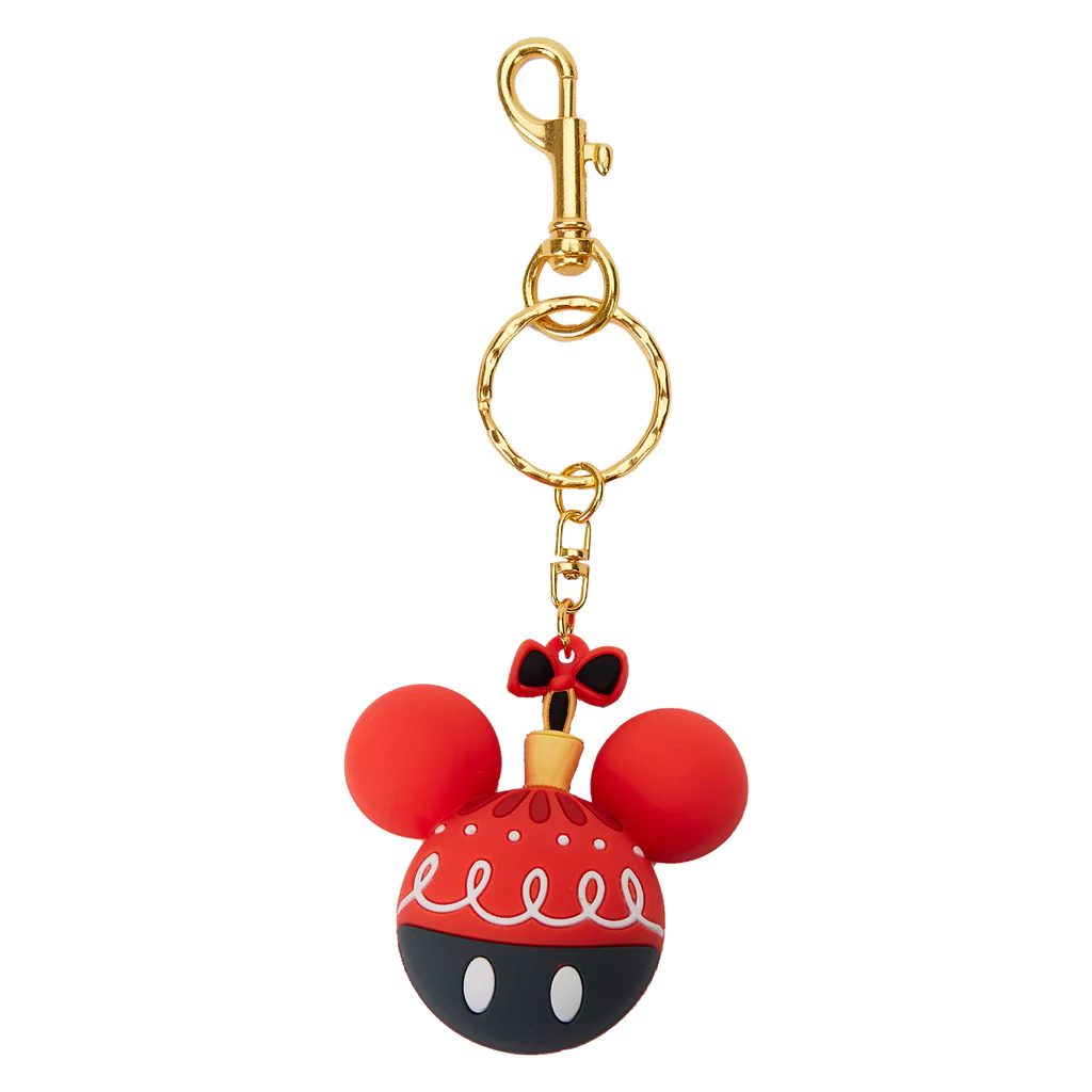 Loungefly Disney Mickey Ornament 3D Molded Keychain