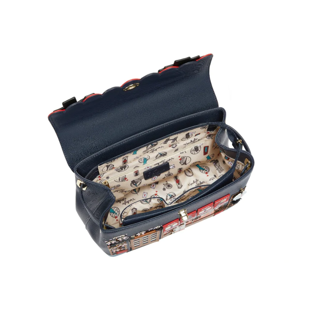 Vendula London Vendula Sushi - Blue Edition Grace Bag-7