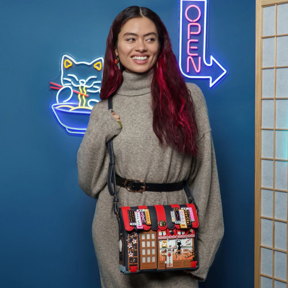 Vendula London Vendula Sushi - Blue Edition Box Bag-zoom-10