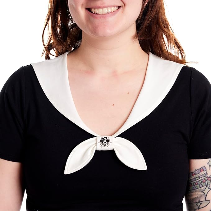 Loungefly Stitch Shoppe Disney Steamboat Willie Sailor top