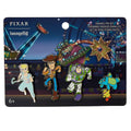 Loungefly Pixar Toy Story Ferris Wheel Movie Moment 4pc Pin Set