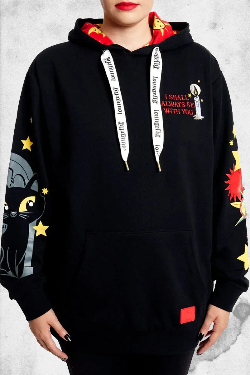 Loungefly Disney Halloween Hocus Pocus Thackery Binx I shall always be with you Unisex Hoodie