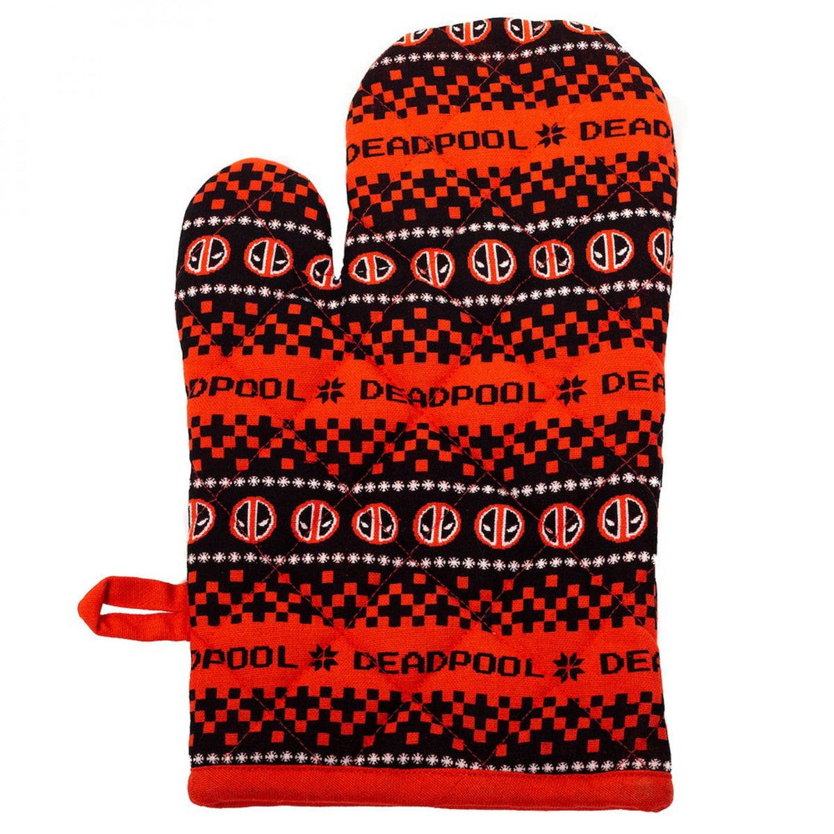 Bioworld Marvel Deadpool Kitchen 3PC Set Apron, Oven Mitt, Towel