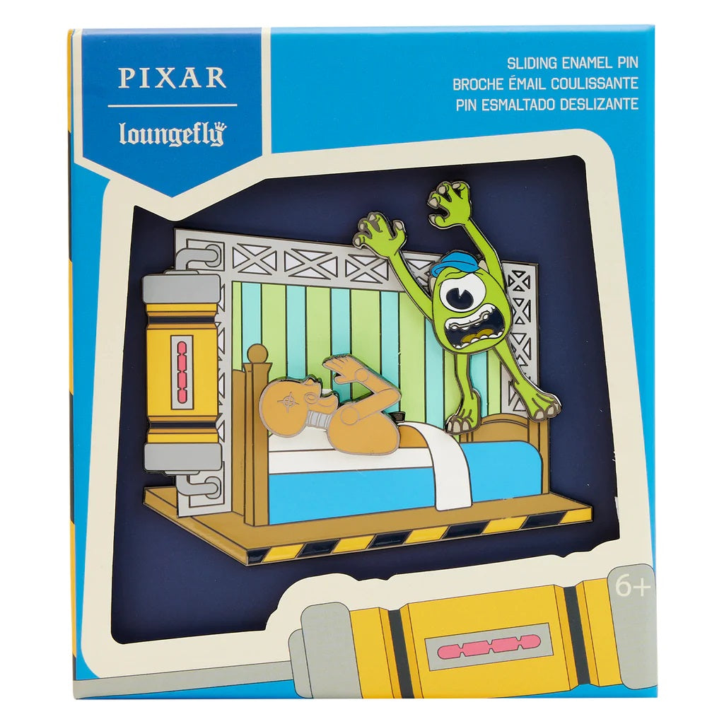 Loungefly 3'' Collector Box Pin Monsters University Scare Games-zoom-1
