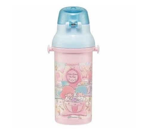 Sanrio Little Twin Stars Water Bottle with Strap 16.23oz-4