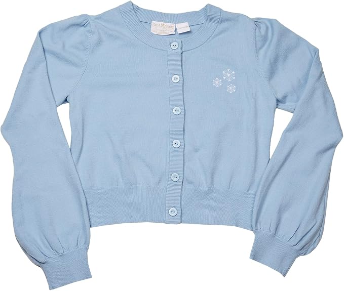Loungefly Stitch Shoppe Disney Winter Mickey and Friends Balloon Sleeve Cardigan