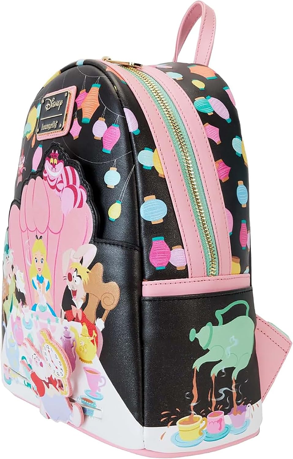 Loungefly Disney Alice in Wonderland Unbirthday Party Mini Backpack-zoom-3