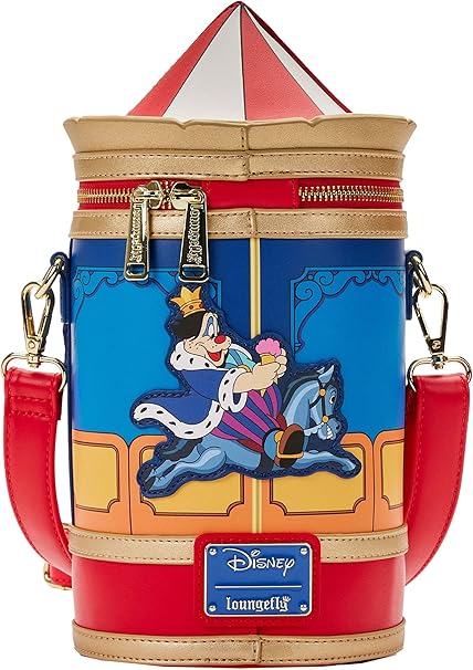 Loungefly Disney Brave Little Tailor Sliding Carousel Crossbody Purse-5