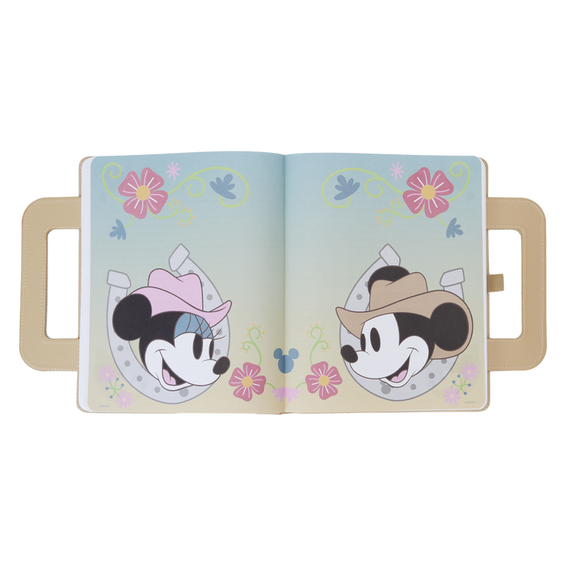 Loungefly Western Mickey & Minnie Lunchbox Stationery Journal-6