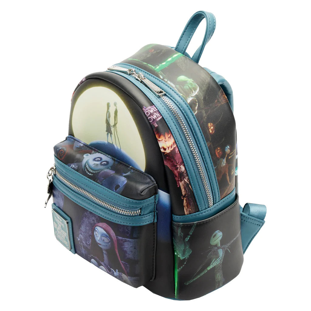 Loungefly Disney Nightmare Before Christmas Final Frame Mini Backpack-zoom-2