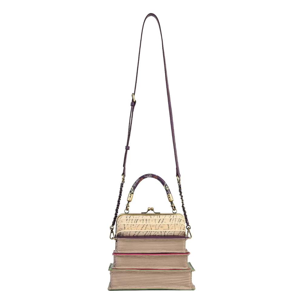 Vendula London Travelling Library Bookshop Turn The Page Bag-zoom-5