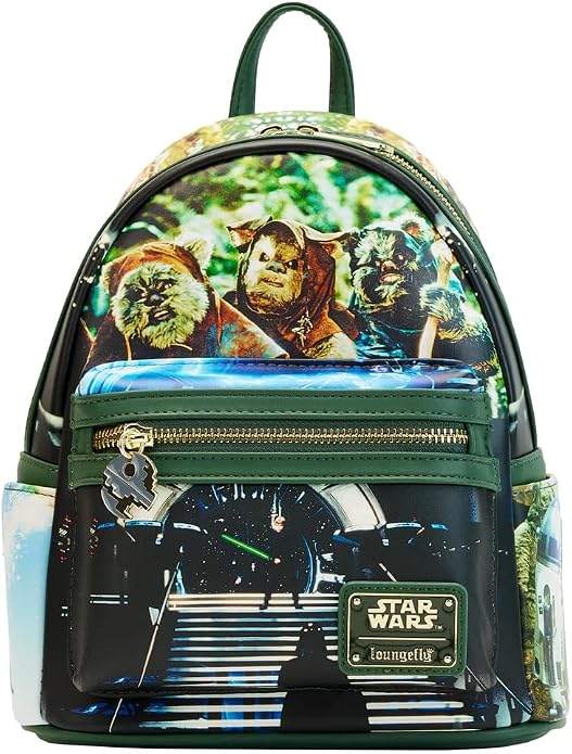 Loungefly Disney Star Wars Scene Return of The Jedi Cosplay Mini Backpack