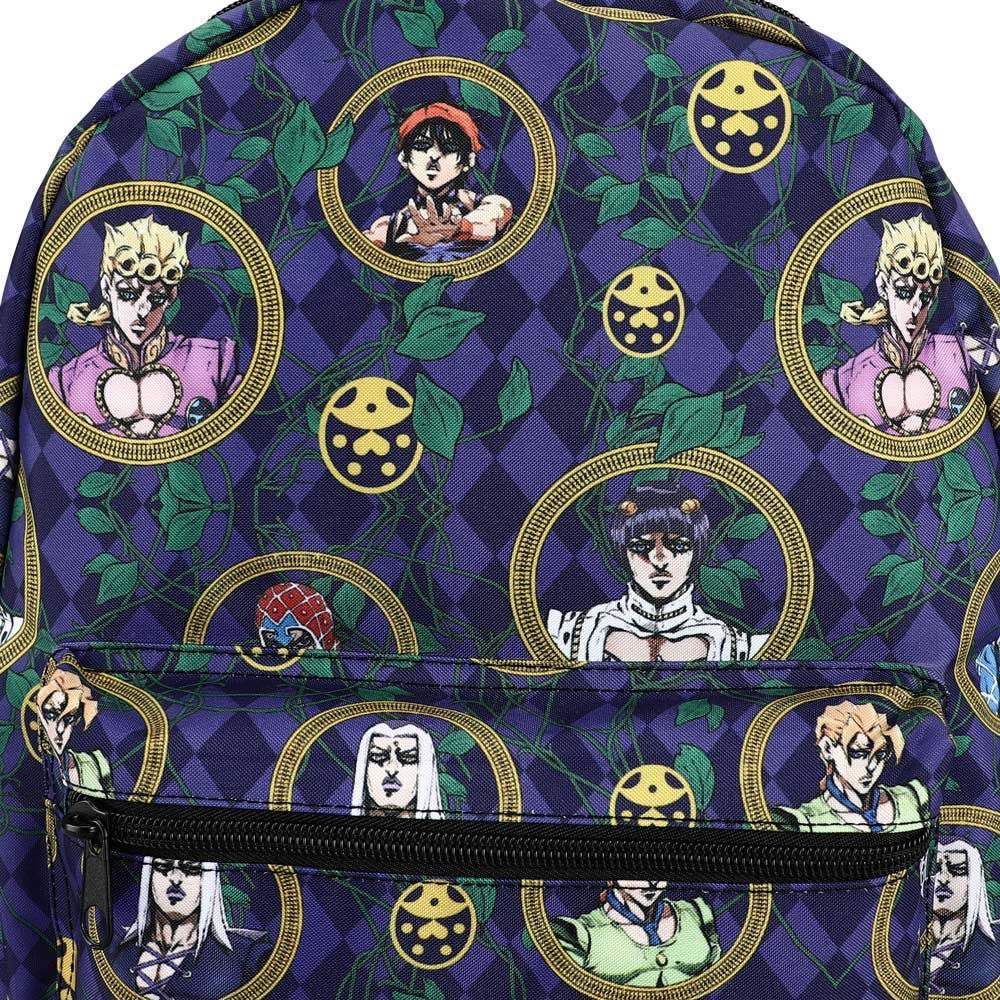 The Jojo's Bizarre Adventure Golden Wind Character Tech all over print Backpack