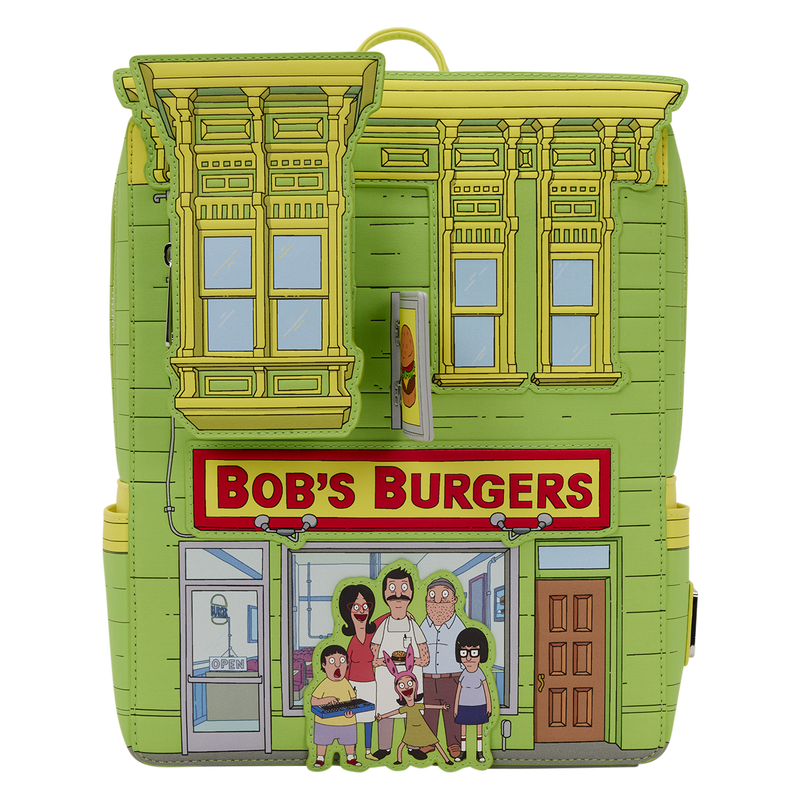 Loungefly Bob's Burgers Restaurant Mini Backpack-1
